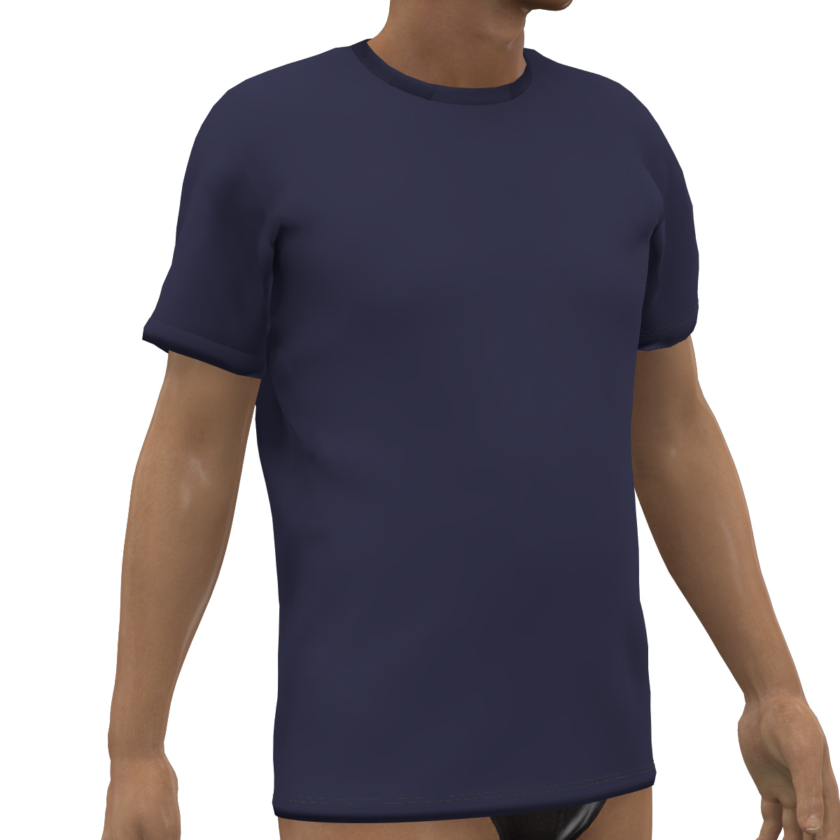 Camiseta manga corta Marino