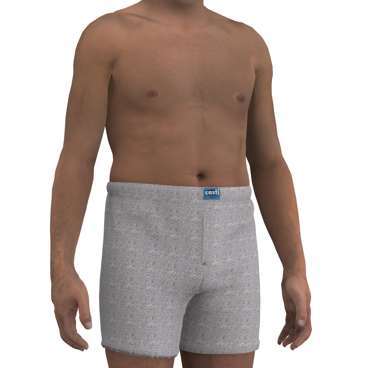 Boxer 3900 estampado 3 de zig zag con modelo